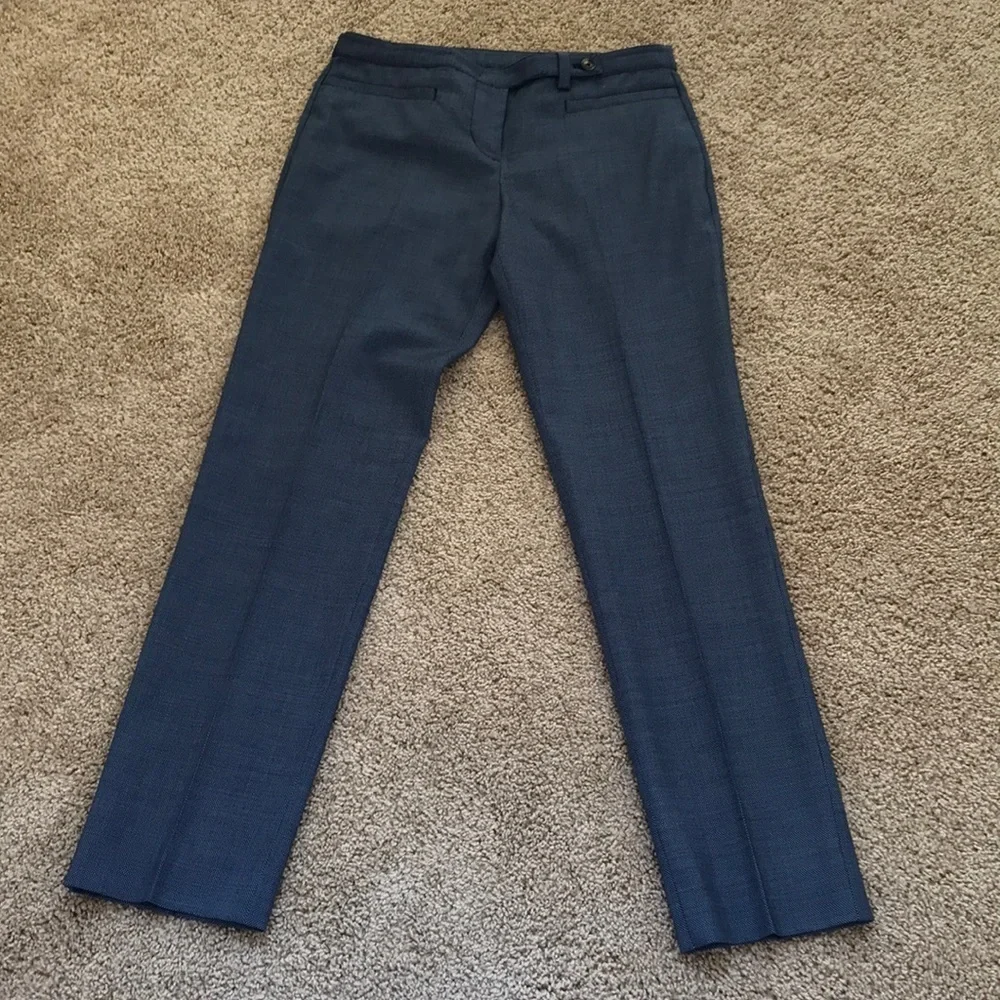 TORY BURCH size 2 Navy Ankle dress pants